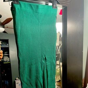 Leith green pencil skirt size small NWT